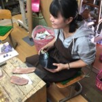 Kさん 女性 趣味コース Shoe making