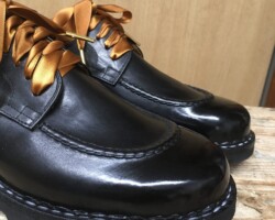 靴紐変えてみた